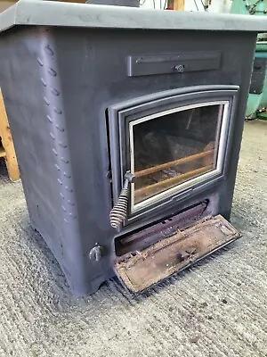 Large Woodburner Stove With Back Boiler Used • £1000