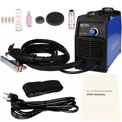 100E MIG Welder Machine 110V/120V 30-90Amp With Gasless Core • $149