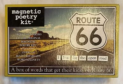 Route 66 Magnetic Poetry Kit - 2013 • $9.95