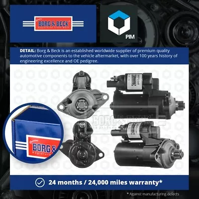 Starter Motor Fits VW GOLF 2.0 04 To 13 Automatic Transmission B&B 02E911023J • $152.84