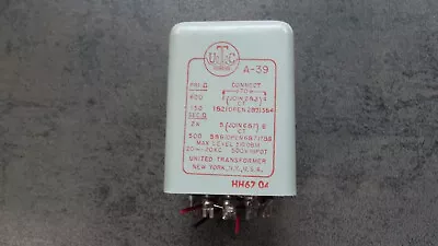 Utc Vintage A-39 Line Input Transformer • $55