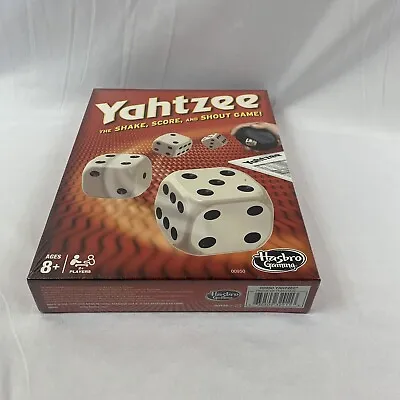 Hasbro Gaming Yahtzee Dice Game 2014 New Sealed • $8.51