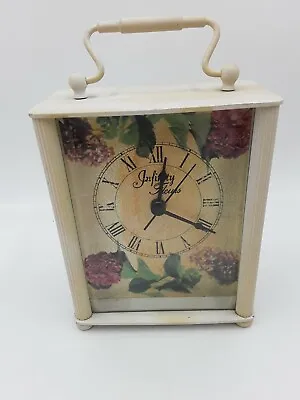 Vintage Infinity Fleurs Metal Floral Shabby Clock Face • $19.98