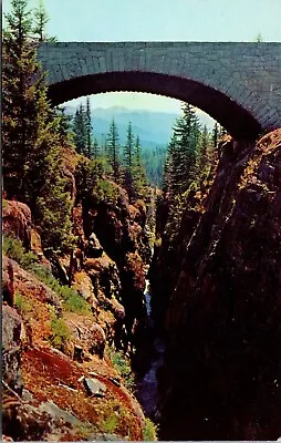 Mt. Ranier National Park Washington State Box Canyon Cowlitz Glacier Postcard 5V • $5.07