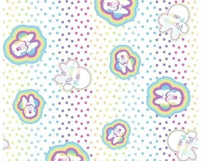 PASTEL RAINBOW MINNIE MOUSE Digital Print - 100% Cotton Fabric 59  Wide • £9.99