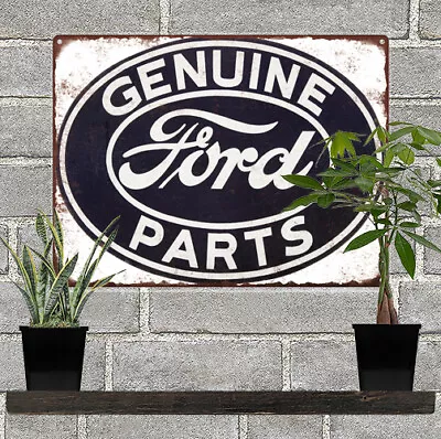 Ford Motor Car Oil Pump Vintage Look Advertising Metal Sign 9 X 12 60055 • $24.95
