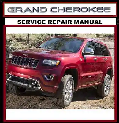 Jeep Grand Cherokee 2014 2015 2016 Models Wk2 Workshop Manual Cd • $14.95