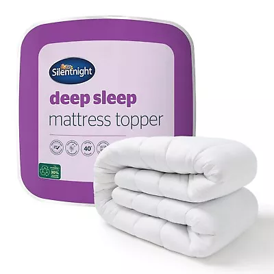 Silentnight Deep Sleep Mattress Topper Single Double King Super King Top Quality • £23.79