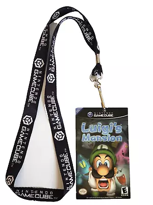 Rare Vintage Nintendo Gamecube Luigi's Mansion Promotional Lanyard ©2001 • $30