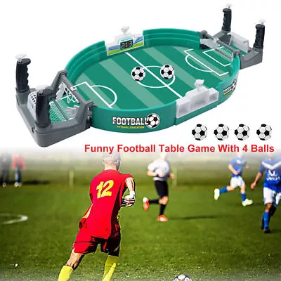 Mini Foosball Games Tabletop Football Soccer Pinball For Indoor Game Room Table • $25.98