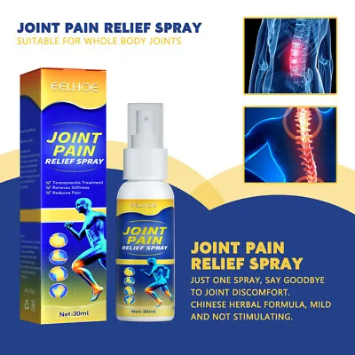 £4 • Buy Arthritis Joint Pain Relief Spray Sprain Knee Shoulder Muscle B