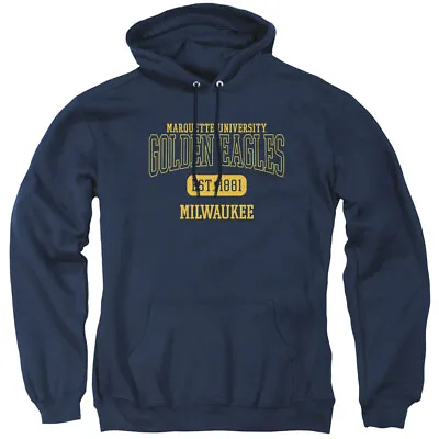 Marquette University Adult Pullover Hoodie Est. Date Navy S-3XL • $44.99