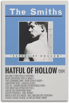 The Smiths Poster Music HATFUL Of HOLLOW Album Poster Art Decor Painting Aesthet • $62.37