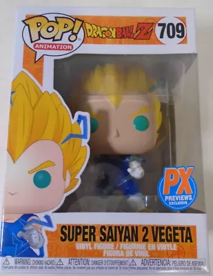 Funko Pop Animation Dragon Ball Z Super Saiyan 2 Vegeta #709 Vinyl Figure • $9.99