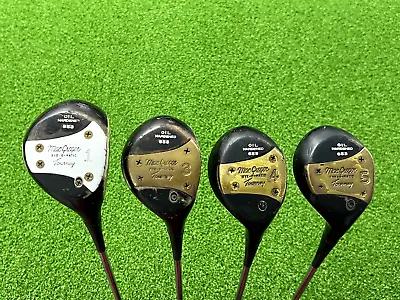MacGregor Golf Tourney Eye-O-Matic Tommy Armour 653 Persimmon 1 3 4 5 Wood Set • $299.99
