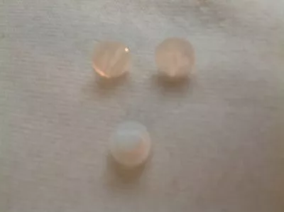 $2.49 • Buy New 25 3/8 Inch Shank Buttons White  Pearl Finish