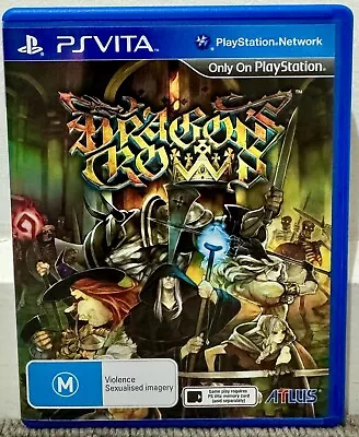 PS VITA GAME - Dragons Crown - PlayStation Vita • $49