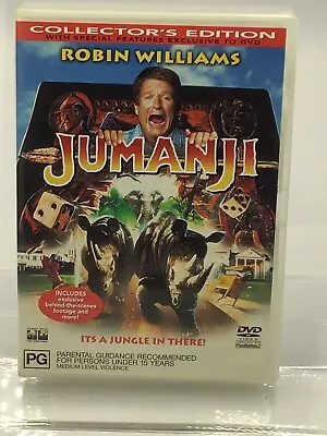 Jumanji - DVD - Comedy / Adventure - Robin Williams - A - Family • $5