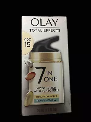 *NEW* 7 In One Olay Total Effects Plus Moisturizer With SPF 15 Fragrance Free • $16