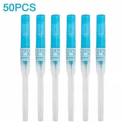 50PCS 22G Piercing Needles IV Catheter Hollow For Medical Procedures • $30.89