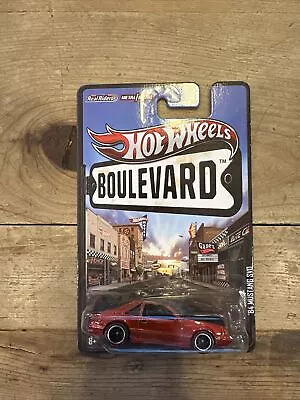 Hot Wheels Boulevard '84 Mustang SVO Black/B.Orange 1:64 • $15.50