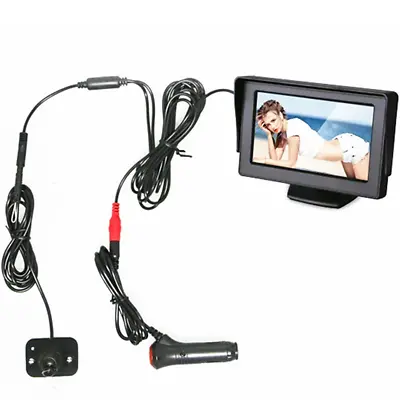 Car Monitor LED Backup Camera Blind Spot Side/Rear View Display Parking System • $44.90