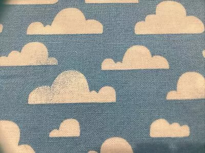 Michael Miller Fabric - Clouds In Blue Sky  • $4.50