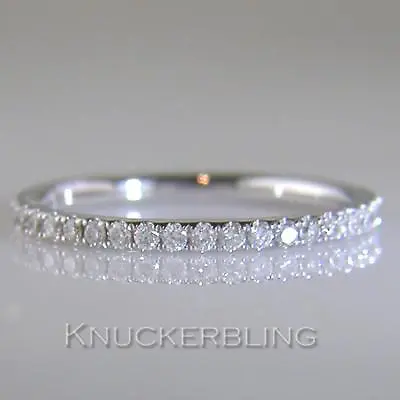 Diamond Eternity Wedding Ring 0.30ct F VS Brilliant Cut 18ct White Gold Band • £900