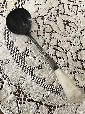 Vintage Standard Silverplate Cream/Gravy Ladle With Mother Of Pearl Handle 6.5” • $0.99