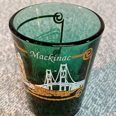 Mackinac Bridge Michigan Shot Glass • $12.99