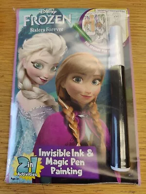 Disney Frozen Sis Forever Invisible Ink 2-In-1 Activit Magic Pen Painting QTY 4 • $26.99