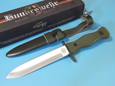 Bundeswehr MI211 OD Military Combat Fixed Blade Field Knife 10 3/8  Overall NEW! • $24.49