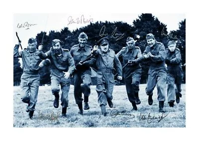 Dad's Army Cast Autographed Signed Photo Print • £6.89