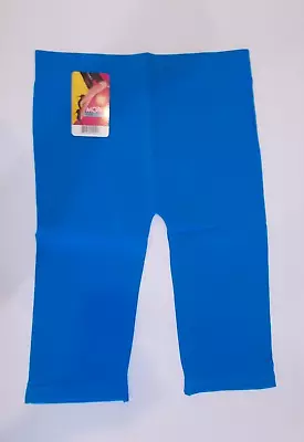 Mopas Women's Blue Nylon Workout Leggings One Size EX005/LG005 • $10.49