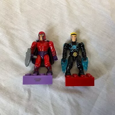 X Men Minifigures - RARE MEGA BLOKS FIGURES Magneto Building Blocks Xmen Marvel • £19.99