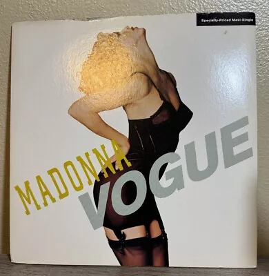 Madonna Vogue 1990 Maxi Single 12” Lp Vinyl • $14.99