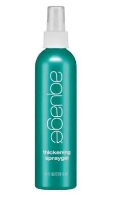 Aquage Thickening Spray Gel 8 Oz Non-aerosol Thickener Straightener / Fine Hair • $16