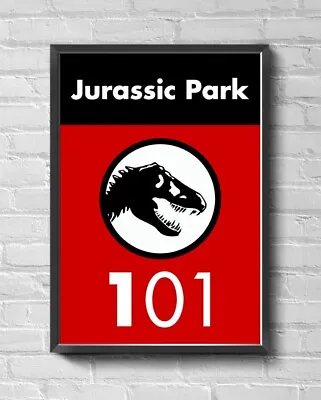 New Universal Studios Florida Hollywood Jurassic Park Ride 13 X 19 Movie Poster • $32.02