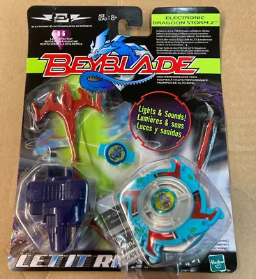 2002 Hasbro Beyblade Electronic Dragoon Storm 2 B-5 Sealed Teal • $40.60