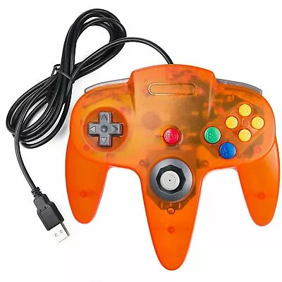 AU For Windows PC Mac Classic PC N64 USB Controller Wired Game Pad Joystick • $15.99