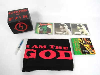 Marilyn Manson God Of F**k Box Set Complete 1997 3x CD Book XL Shirt Pen RARE • $174.94