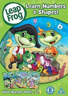 Leapfrog - Learn Numbers And Shapes [DVD][Region 2] • £5.28