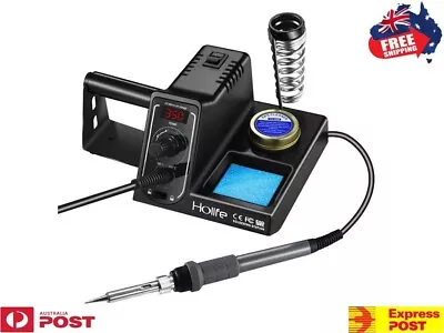 60W Soldering Iron Solder Rework Station Variable Temperature LED Display • $31.93