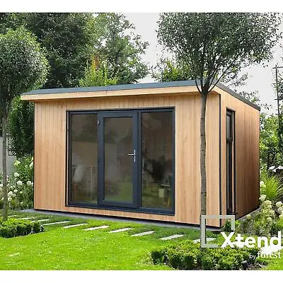 Summerhouse Office 4.0M Forest Xtend - Outdoor Wooden Garden Building • £12481.67