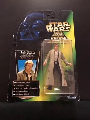 Star Wars Han Solo With Blaster Pistol Bar Code 5023117398391 • £6.99