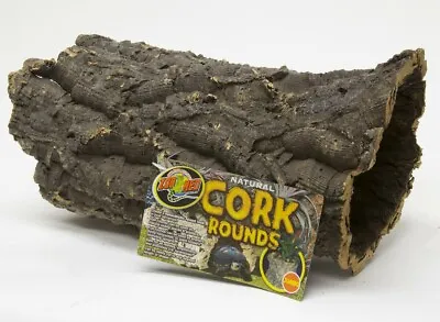 Zoo Med Natural Cork Bark Round For Terrarium Small Brown  • $11.95
