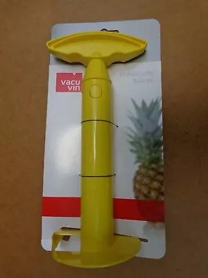 $10.99 • Buy Vacu Vin Pineapple Corer & Slicer YELLOW | Brand New