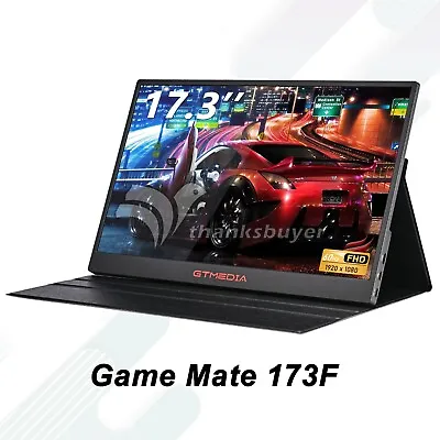 GTMEDIA Game Mate 173F 17.3-in Monitor Display 1920*1080 For Laptop Mac Phone • £201.36