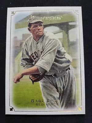 2007 UD Masterpieces Babe Ruth Gold Canvas Card #22 • $4.99