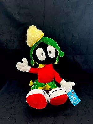 Marvin The Martian Six Flags Plush 13  Looney Tunes Stuffed Animal Character Toy • $15